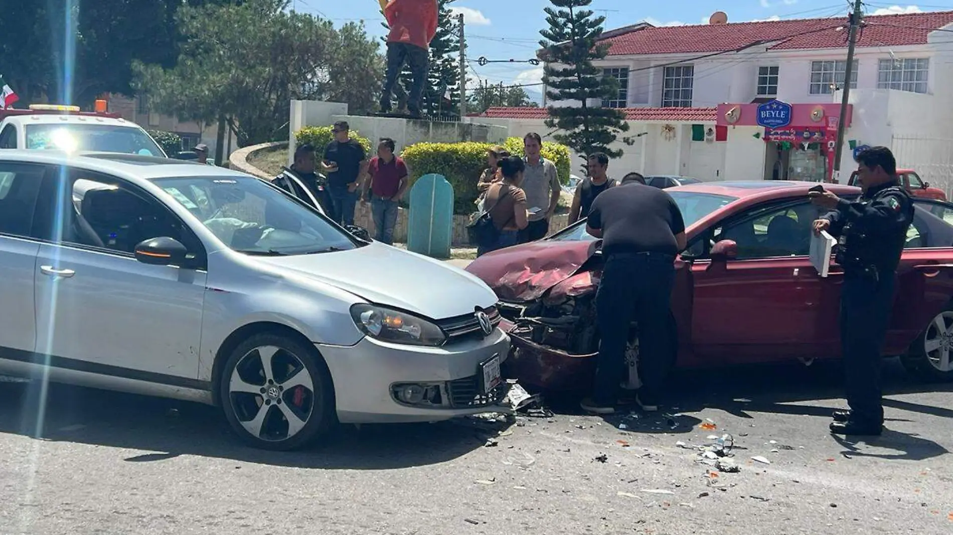 accidente automovilistico en Tehuacan